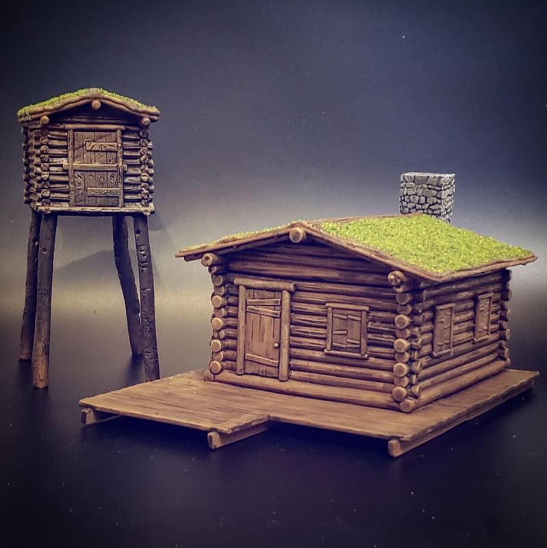 The Log Cabin and Elevated Storage