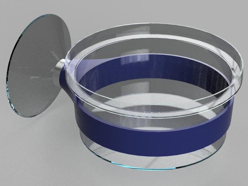 Spider feeder using suction cup and pizza sauce container