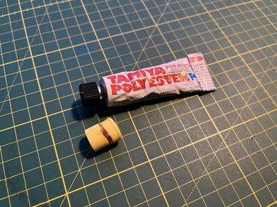 Tamiya Polyester Putty cap