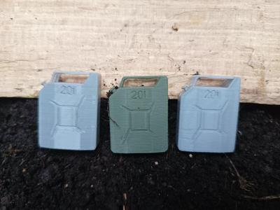 Gas Canister 1 16 scale for WPL RC Trucks