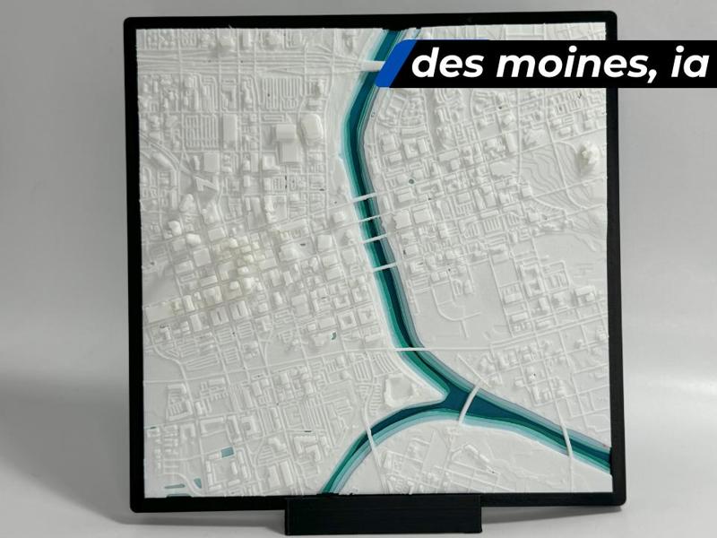 Des Moines, Iowa - TinyCity 3D
