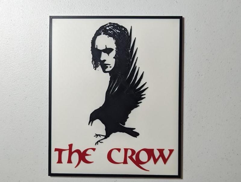 The Crow Plaque