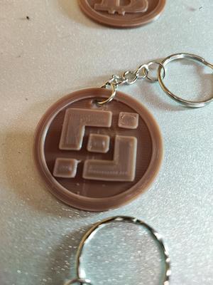 Binance cryptocurrency keychain