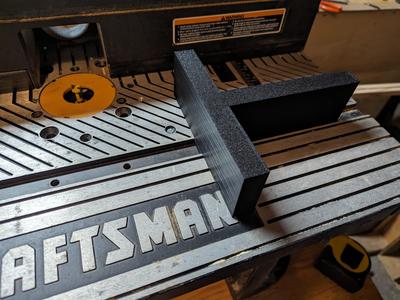 Craftsman Router Table Sled