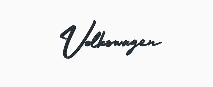 Vw Emblem Oldtimer look