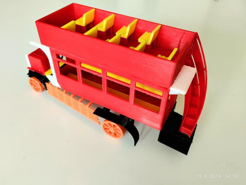 LGOC B340 Double Deck Bus New staircase