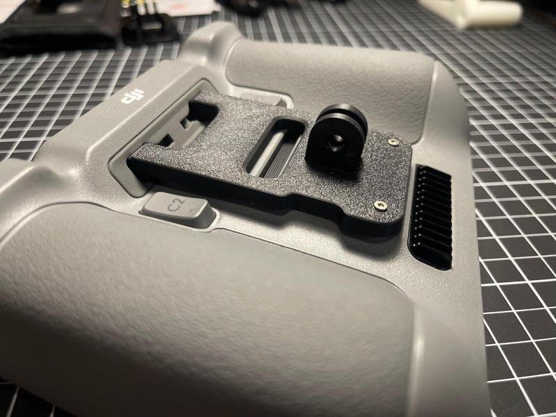 DJI Mini 4 Pro RC2 Bike Mount - GoPro Adapter