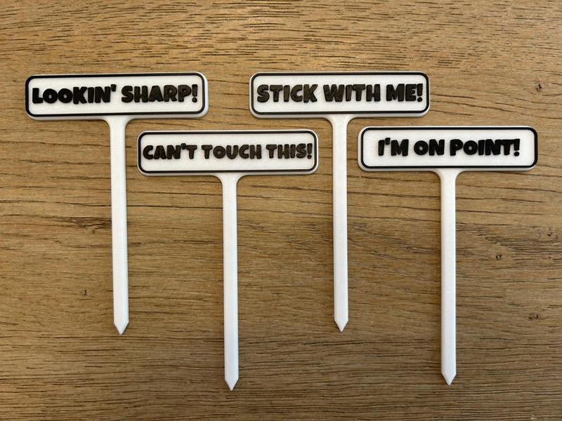 Funny Cactus Plant Signs