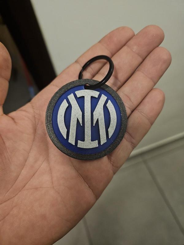 F.C. Internazionale Milano ( Inter ) logo / keychain
