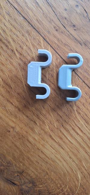 Siemens dishwasher plate rack hinge