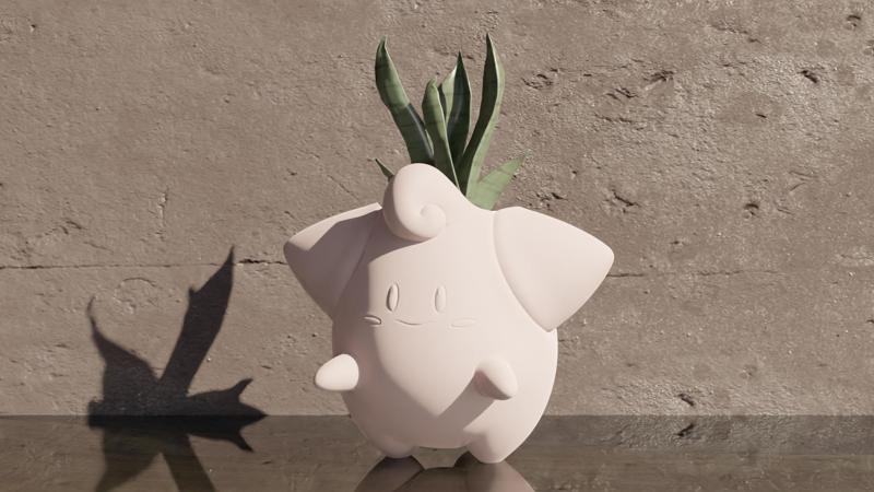 Clefairy - Pokemon Pot Plant