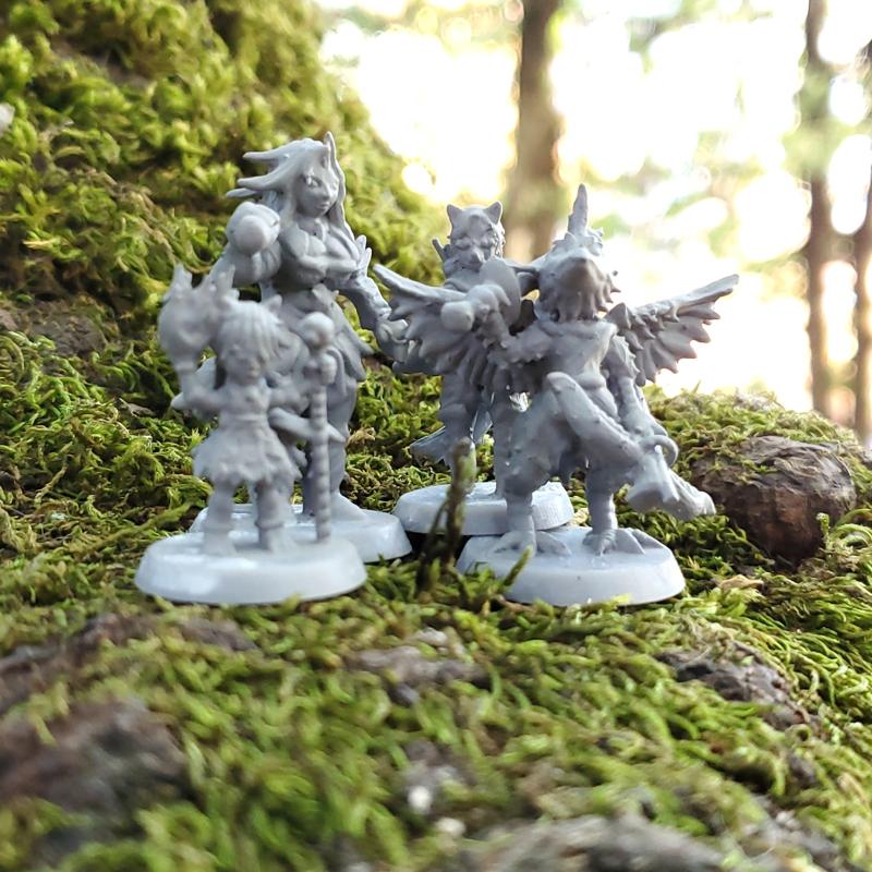 Adventuring Party: Axes, Arrows & Animals