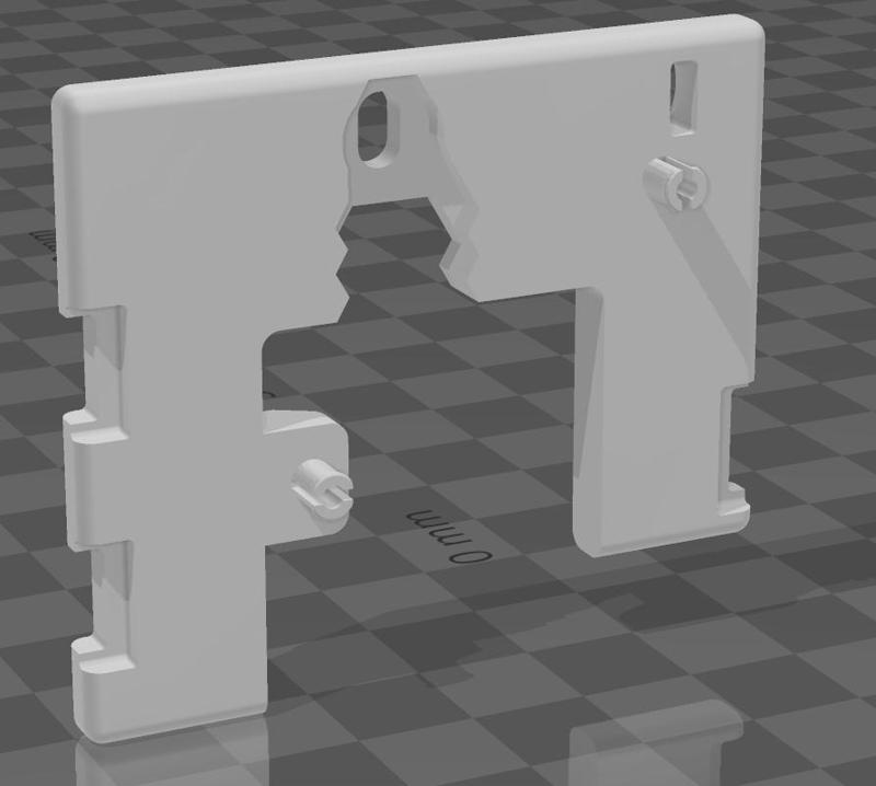 ENDER-3 V2 TO NEO ADAPTER X GANTRY PLATE MOD