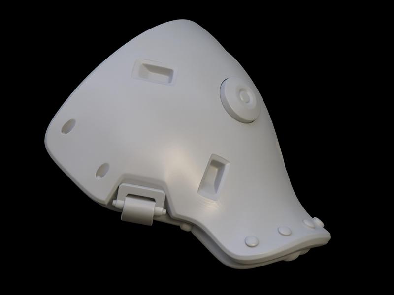 Eaglestrike Crabshell shoulder pad 3d print file