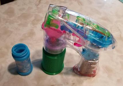 Bubble Gun Soap Container