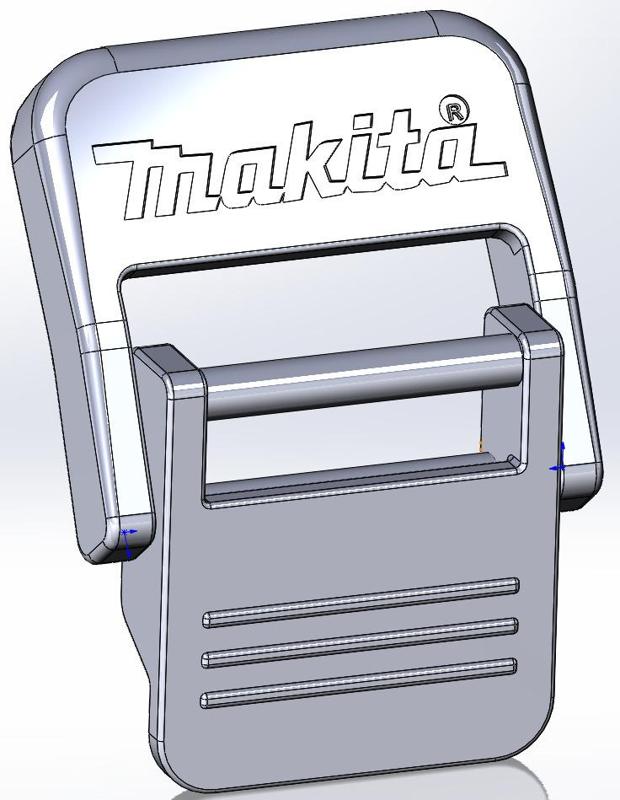 Plastic latches, clips (fasteners, click, trigger) for cases box like Makita HR2470