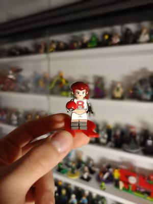 Team Rocket Custom LEGO Base Plate Minifigure