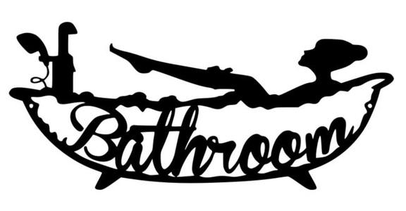 Bathroom Sign