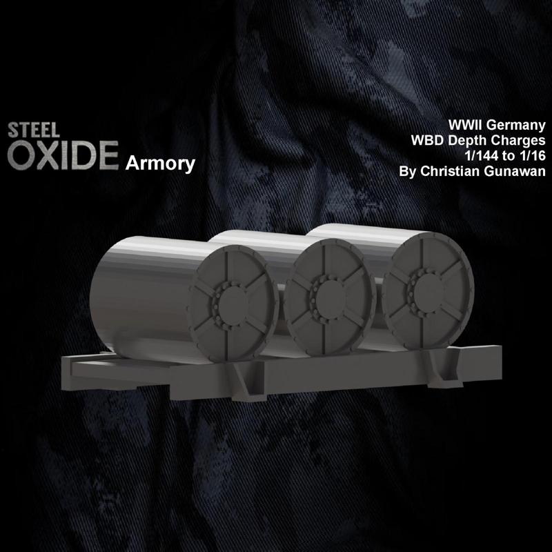 WWII German WBD Depht charges