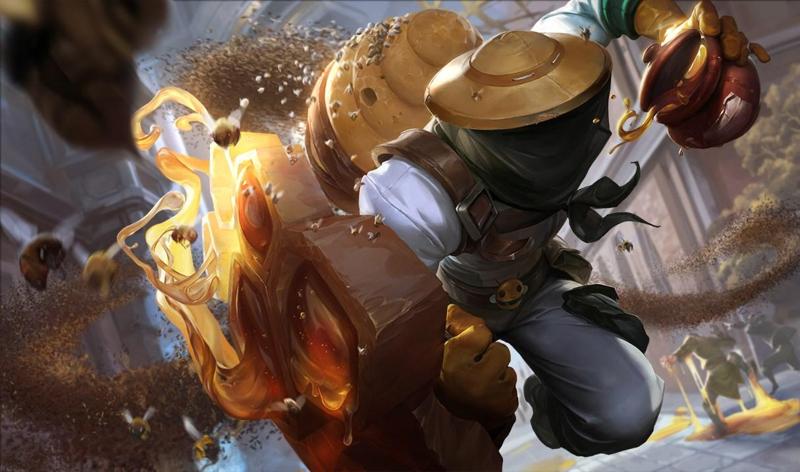 Beekeeper Singed - 12 Variant Print Pack (League of Legends)