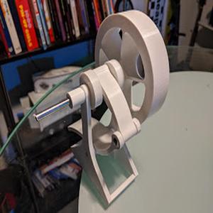 Finger Engine Treadle Fan