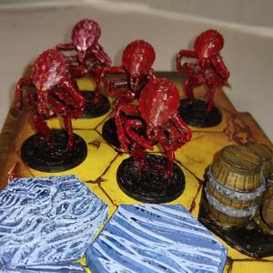Lurker Miniature Bipedal print for Gloomhaven