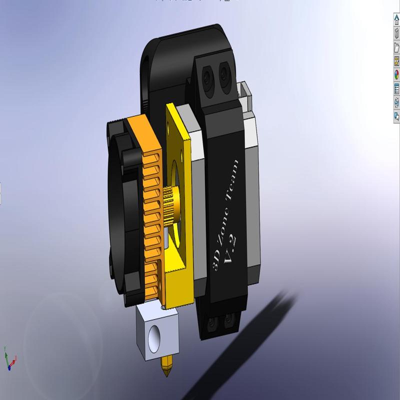 MK8 direct extruder holder V.2