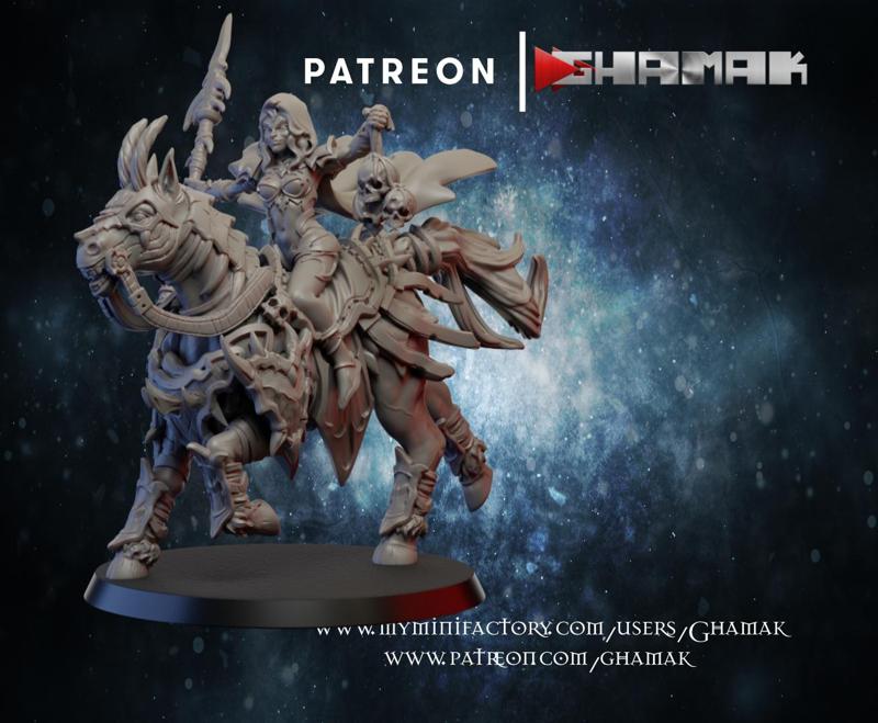 dark elf cavalry  support ready