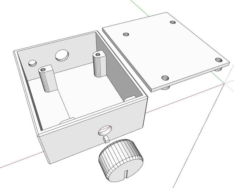 Brushless motor PWM drive board shell无刷电机pwm驱动板壳子