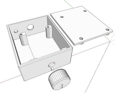 Brushless motor PWM drive board shell无刷电机pwm驱动板壳子