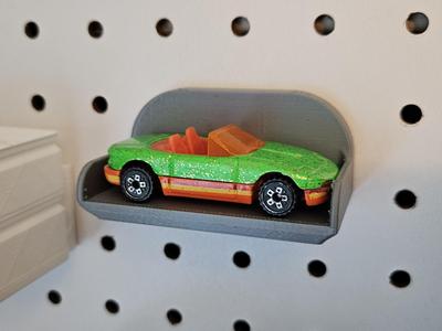 Little Pegboard Shelf