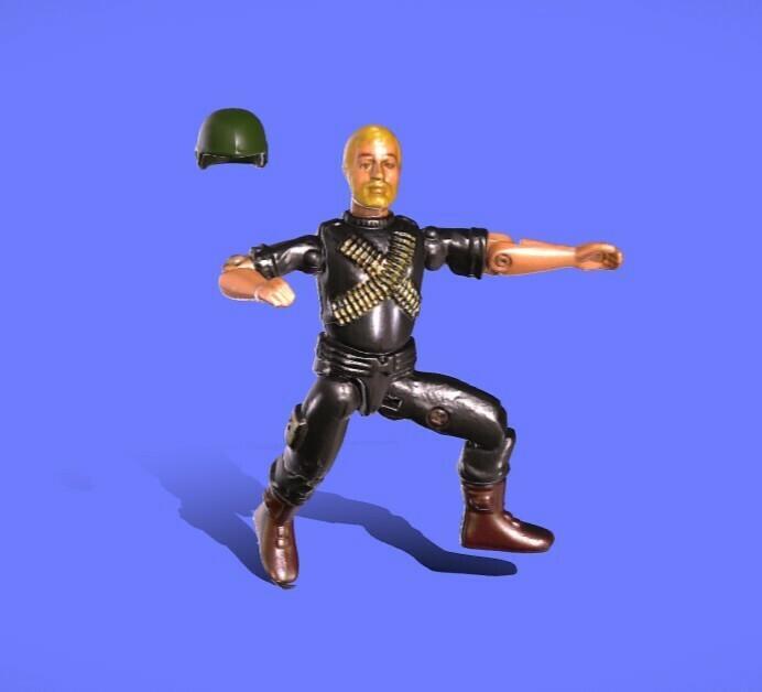 1982 G.I. JOE ROCK N´ROLL - 3D SCAN -
