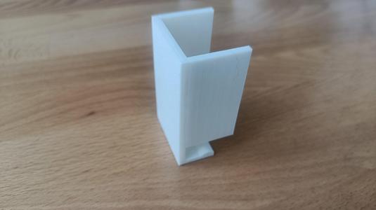 MacMini vertical 'clipstand'