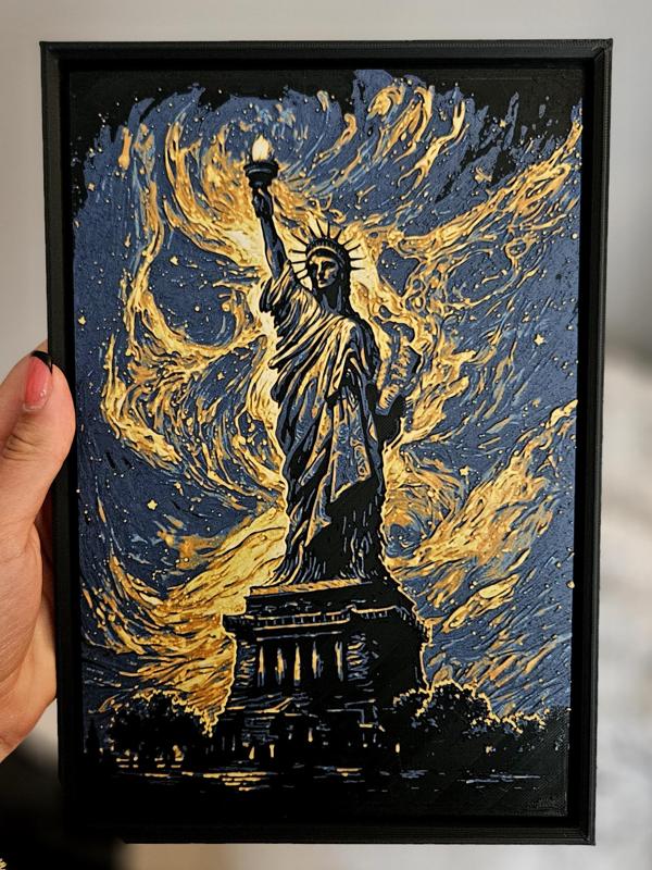 Statue of Liberty - HueForge