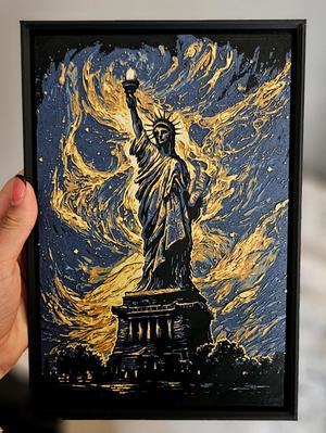 Statue of Liberty - HueForge