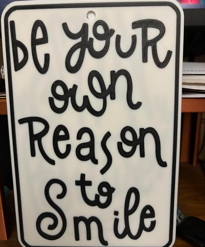 be your own reason
