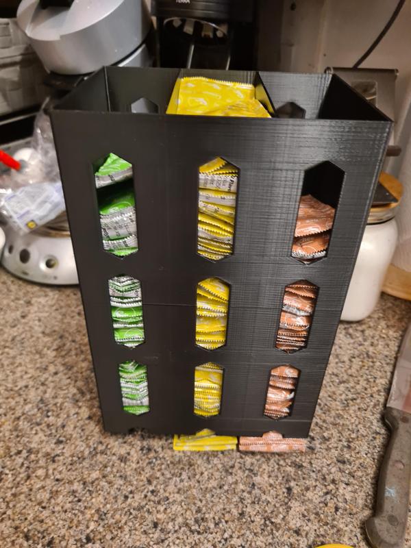 Sparkling Water Flavourings Sachets dispenser/holder