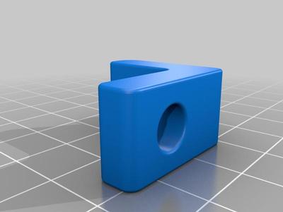 Hook for fixing the backplate of a wardrobe
