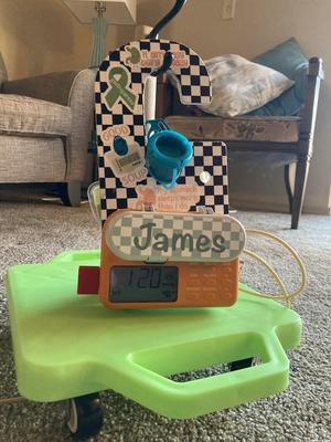 TubieCart Pump Holder Brace