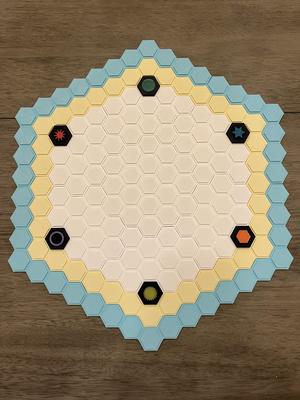 Ingenious 3D Hex Gameboard