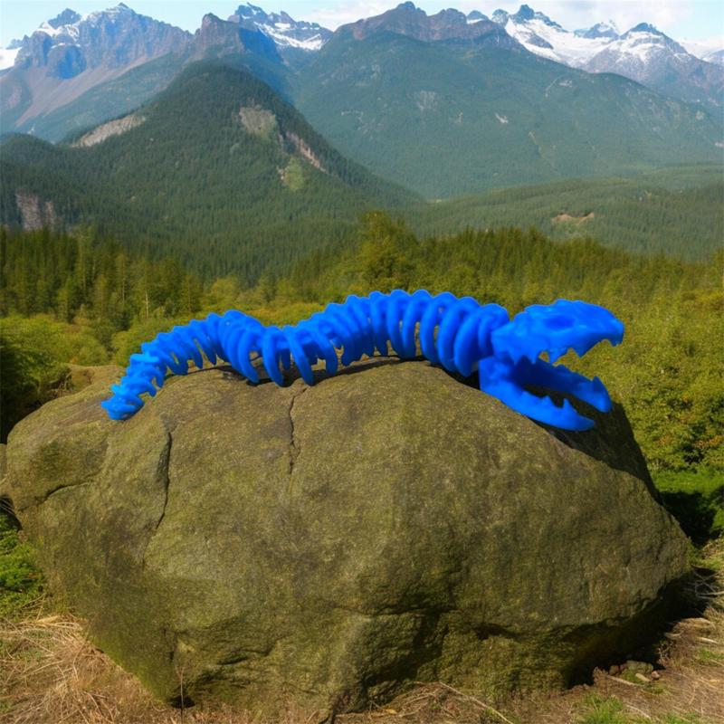 Articulated flexi skelett Snake!