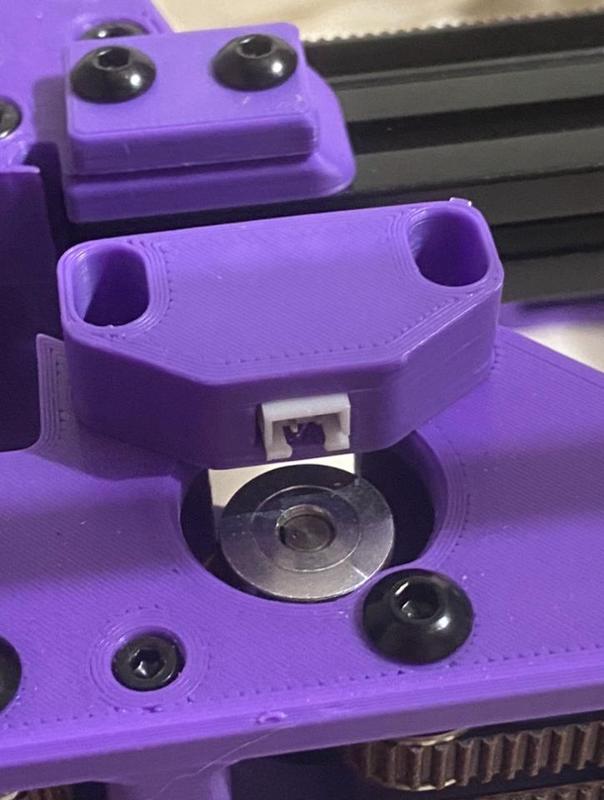 top_gun_de's "Voron V2.4 and Trident: Y Endstop Relocation" adding a 2-pin JST XH connector