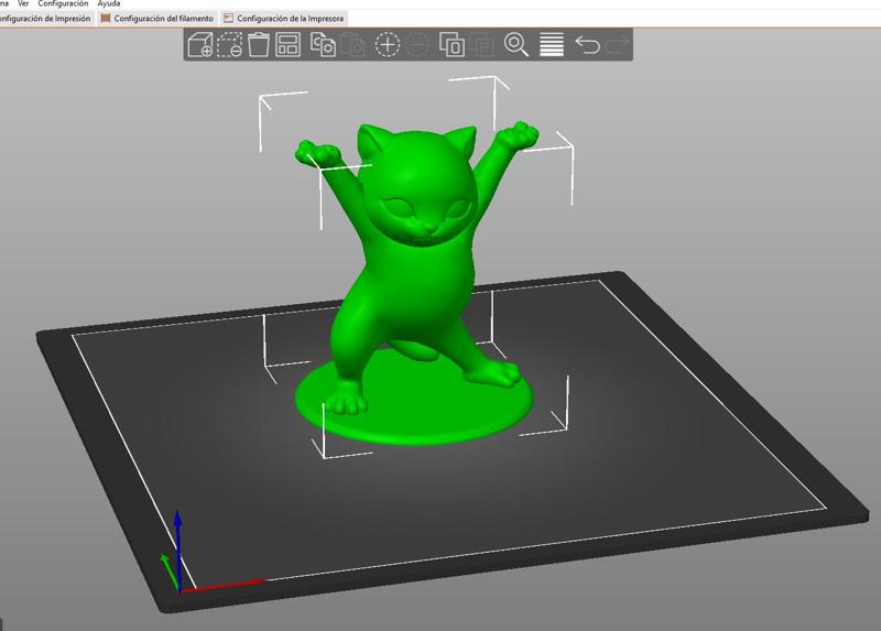 gato base patitas arriba