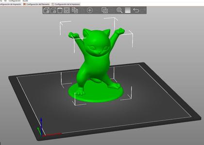 gato base patitas arriba