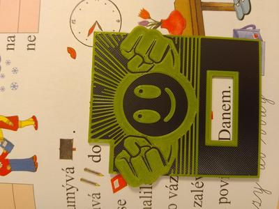 Čtecí záložka - Bookmark for help with reading