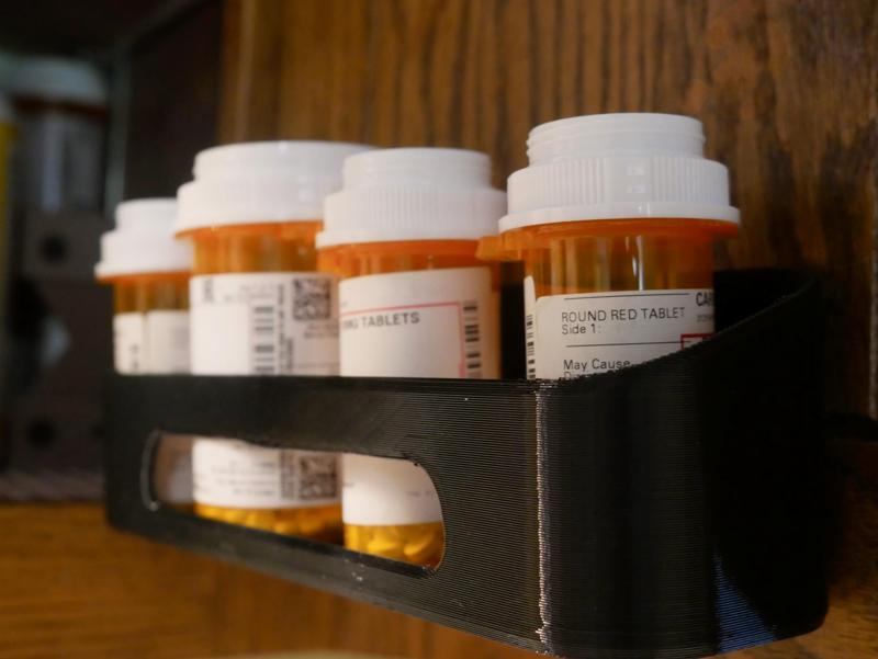 Pill Bottle Tray