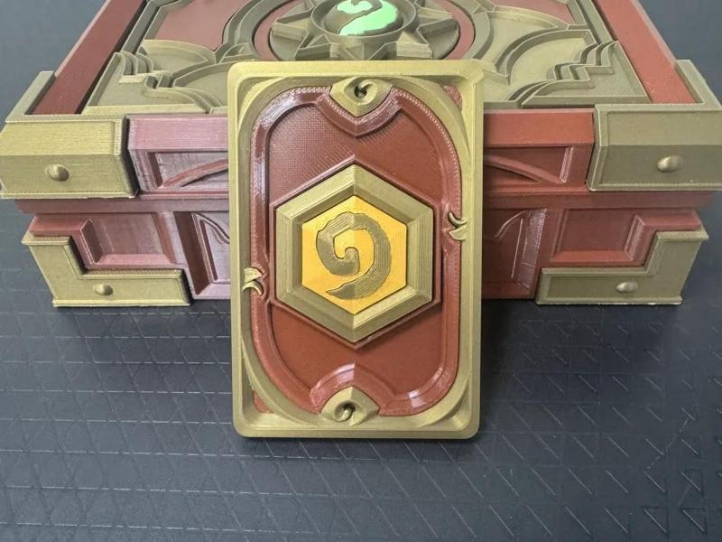 Hearthstone Legendary Card Back Refrigerator Magnet (no supports)