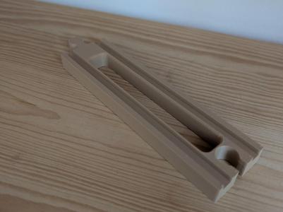 Train Track Pin/Hole 150 mm – Reduced Print Time