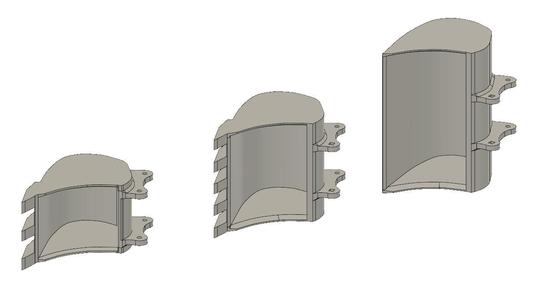 Huina Excavator Buckets (Reg, Sand, Trench)