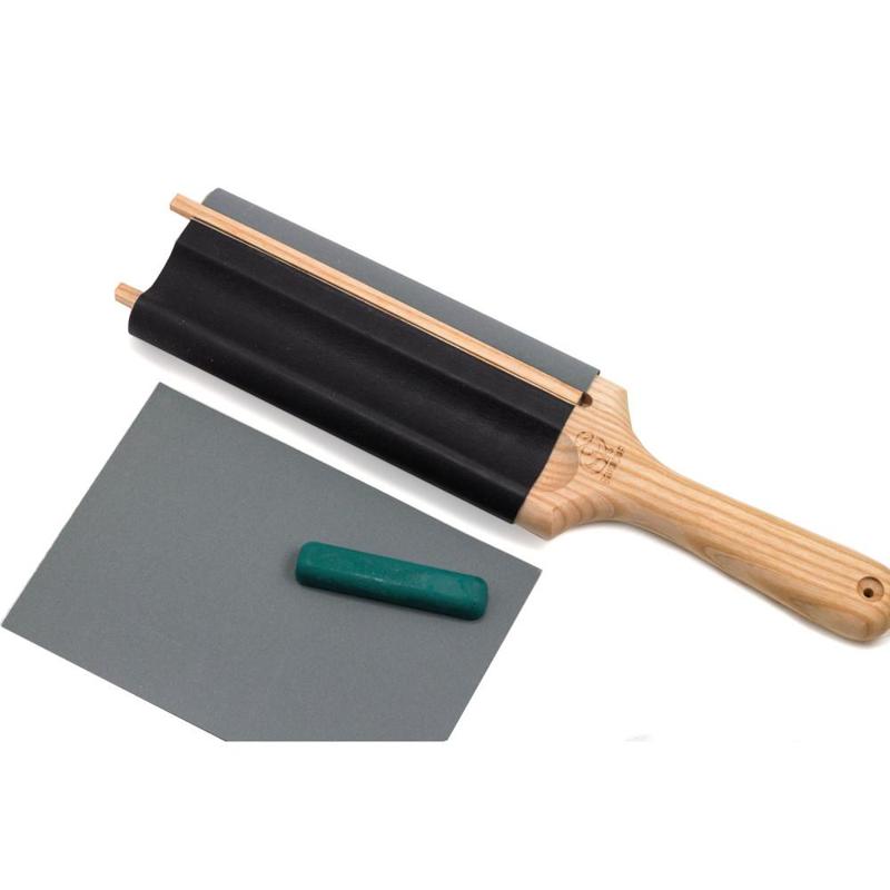 Hook knife sharpener